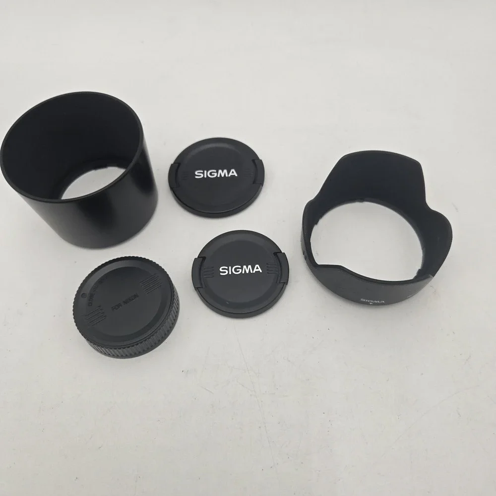 Nikon N65 35mm SLR Camera Kit 2‎ Sigma Zoom Lenses Filters Bag Box Manuals AS IS
